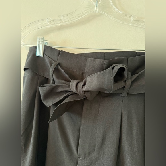Madewell Black Dress Tie Pants - Picture 2 of 4